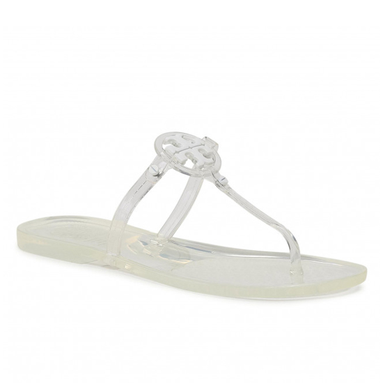 Tory Burch Mini Miller Jelly Sandals Tory Burch Clear Sandals slip on slide sandals (1)
