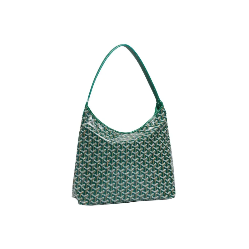 Green Hobo Bag with Customizable Features
