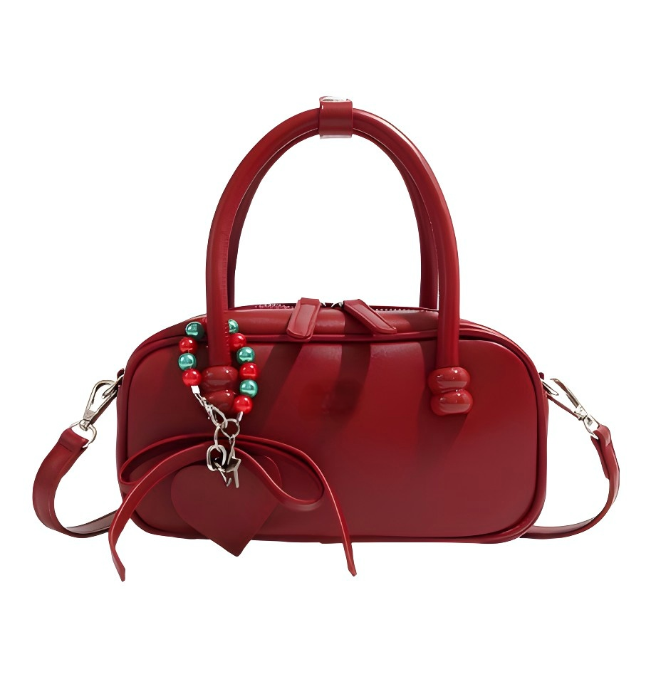 Red Boston Bag