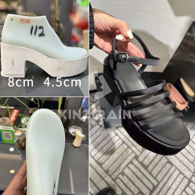 Integrated Shock-Absorbing Sole & Platform Mold for Athletic Shoes