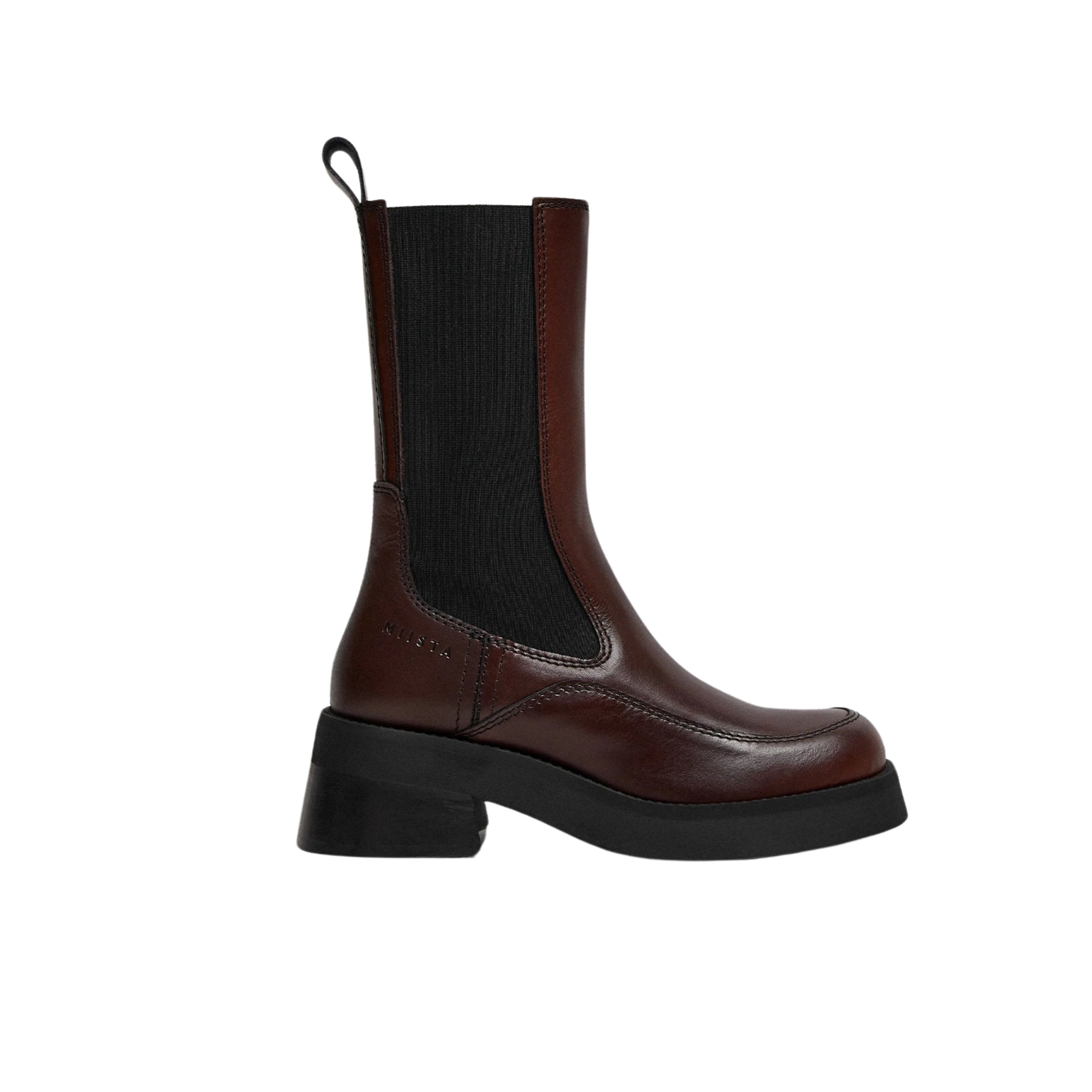 Nelson Rugged Platform Chelsea Clog-Boots
