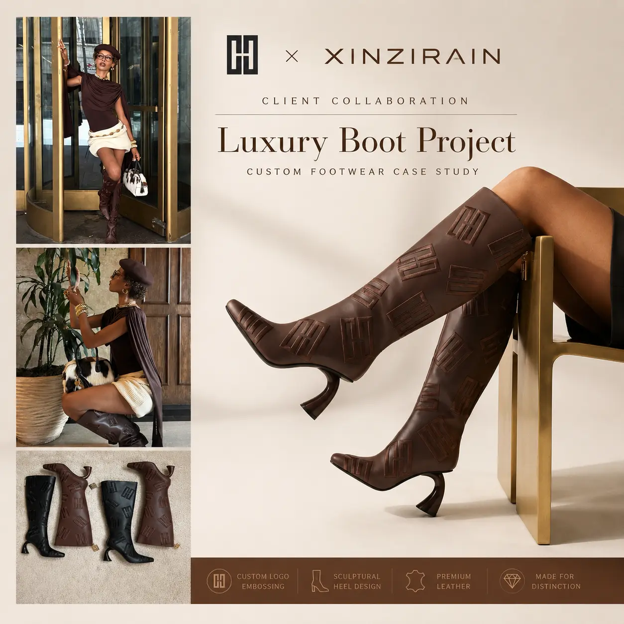 CC BOOT X XINZIRAIN Custom Boot Collaboration