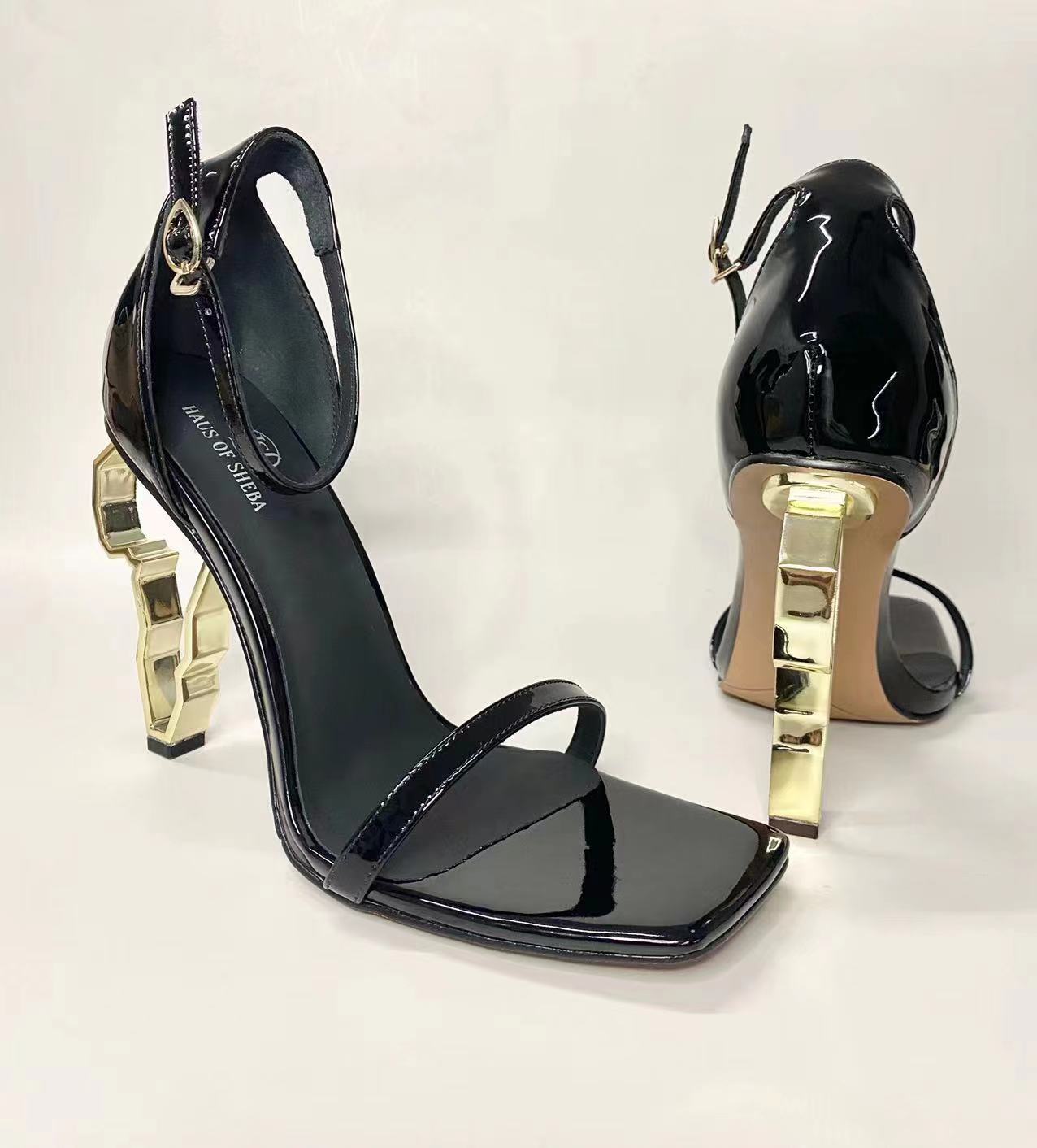 XINZIRAIN Custom Hingko horse hair sandals