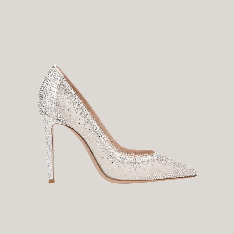 OEM white crystal bridal pump