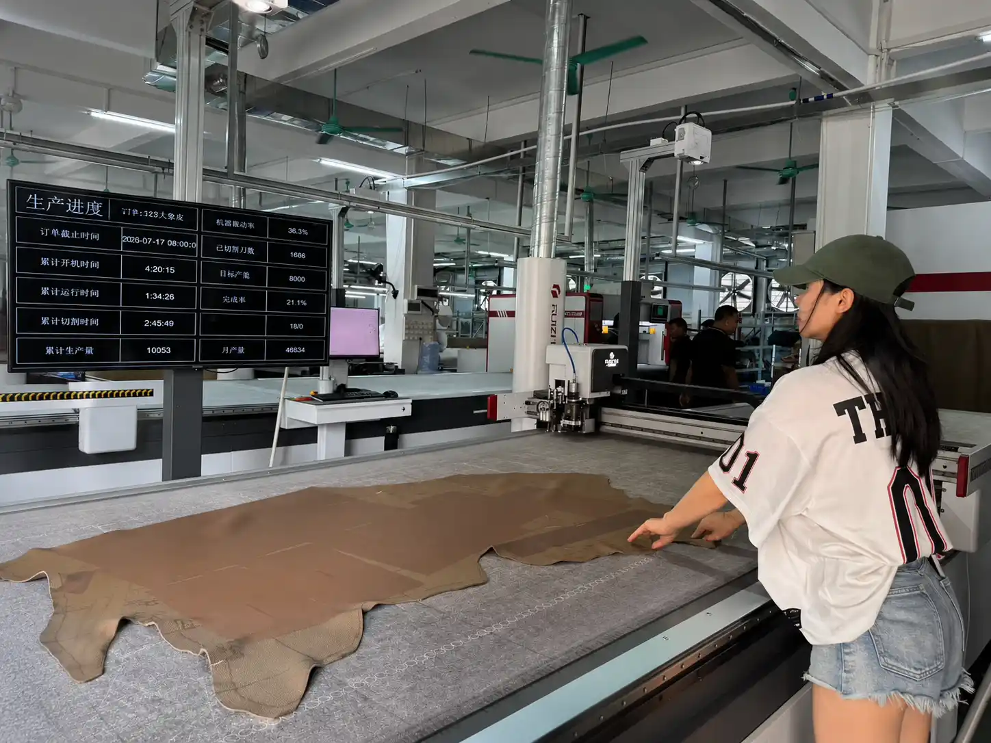 XINGZIRAIN production line in Chengdu factory