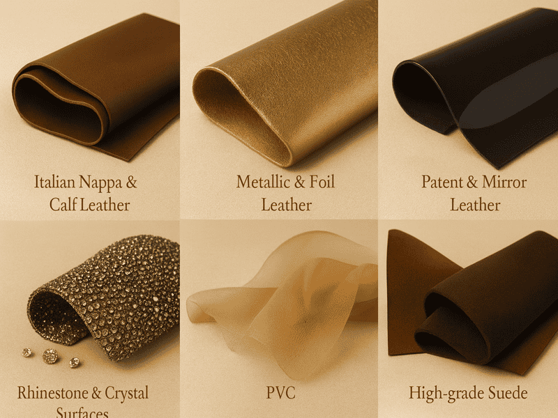 Premium Materials (Leather & Special Fabrics)