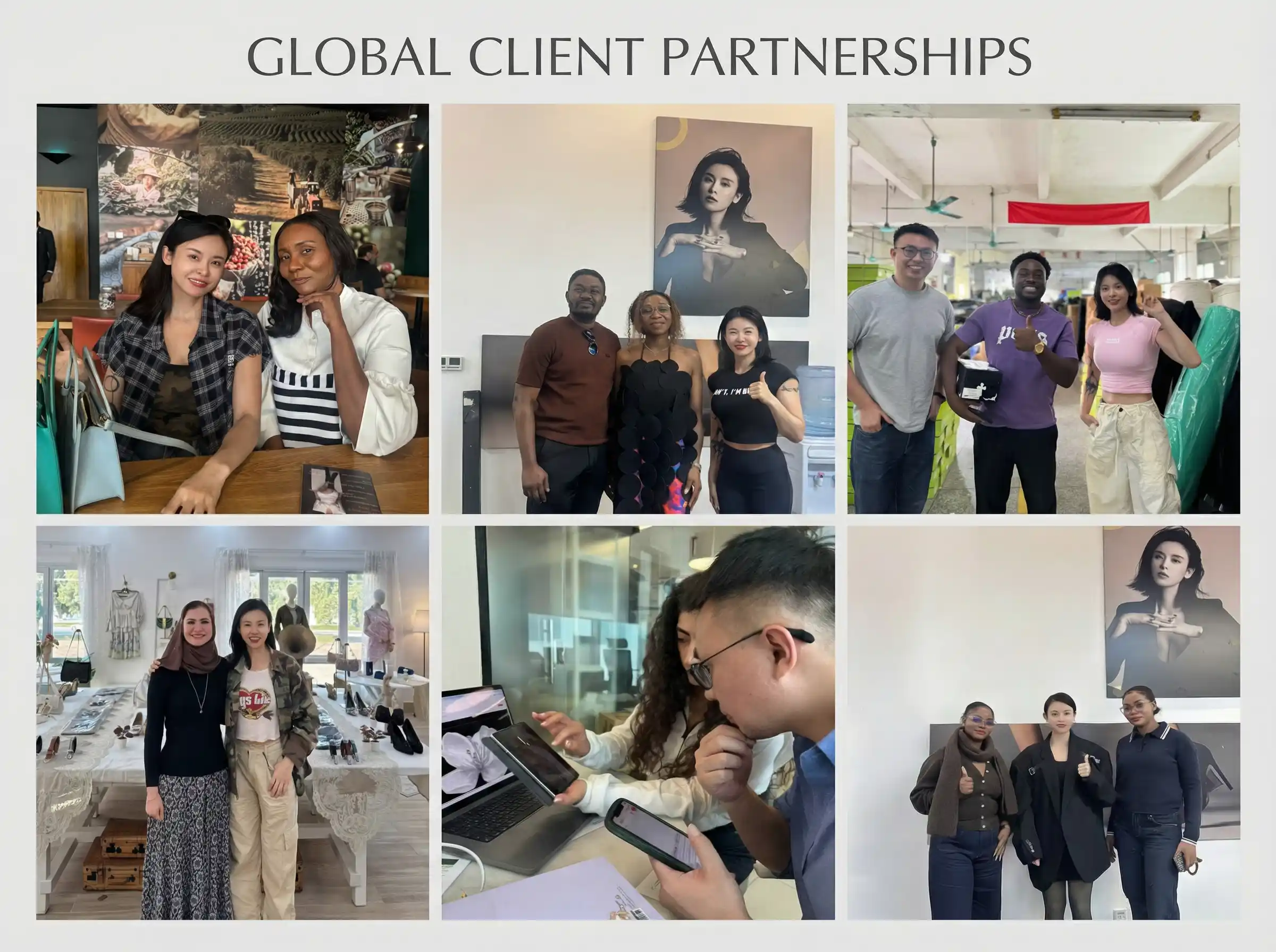 We work closely with brands, designers, and retailers worldwide — turning ideas into successful products through long-term partnerships.