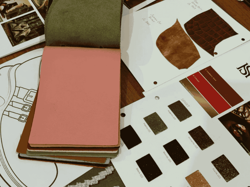 We source vegan leathers, premium fabrics, and custom hardware to match your brand’s design and sustainability goals.