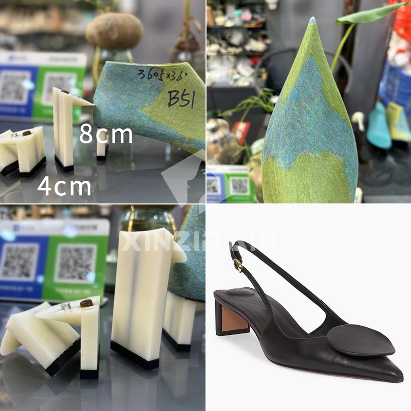 Jacquemus Style Heel Mold for Pointed-Toe Backless Shoes